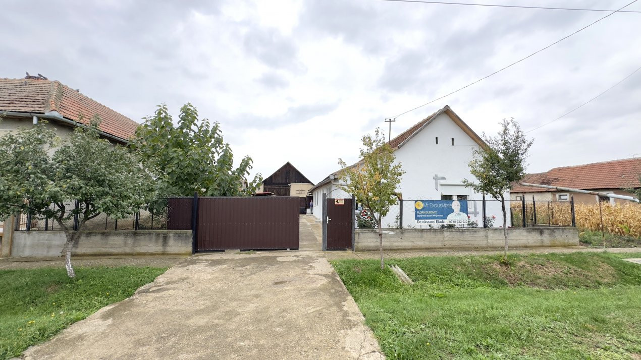 Casă 2 camere, Teren 1525 mp Loc. Tiream , Str. Coloniei Nr.44-Jud. Satu Mare