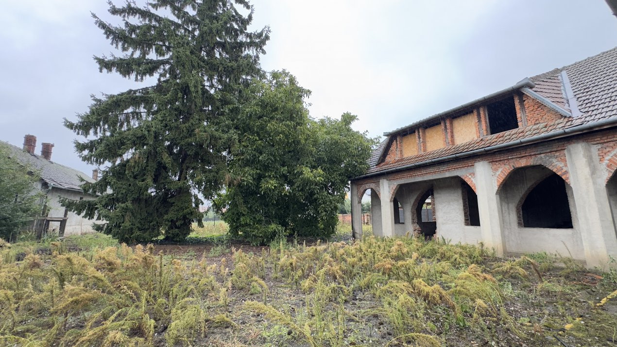 Clădire 12 incăperi, Teren 3.457 mp Str.Iuliu Maniu Nr.13 -Carei- Jud. Satu Mare