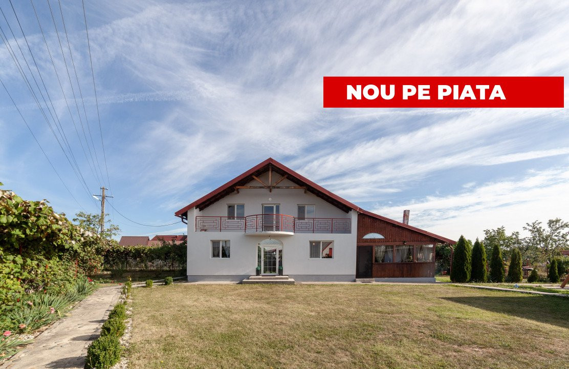 Casa cu teren generos si gradina spectaculoasa – Comuna Cuca, Arges!