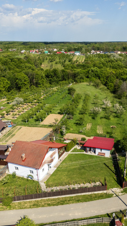 Casa cu teren generos si gradina spectaculoasa – Comuna Cuca, Argeș!