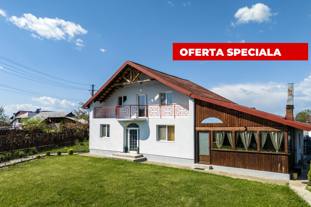 Casa cu teren generos si gradina spectaculoasa – Comuna Cuca, Argeș!