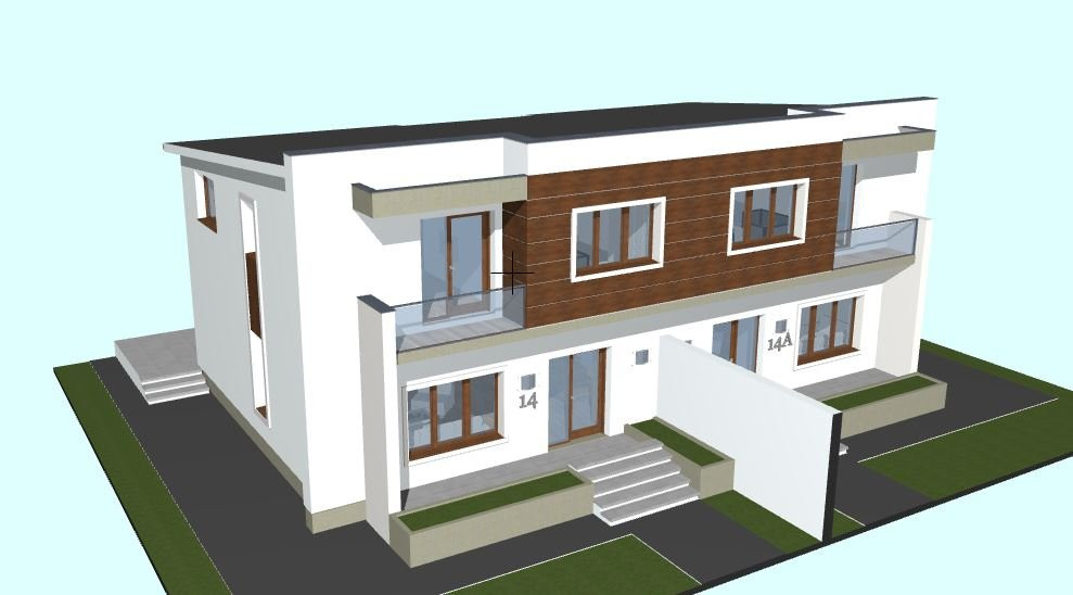 Casă Duplex La Cheie - Finisaje Personalizabile - Teren de 300 mp