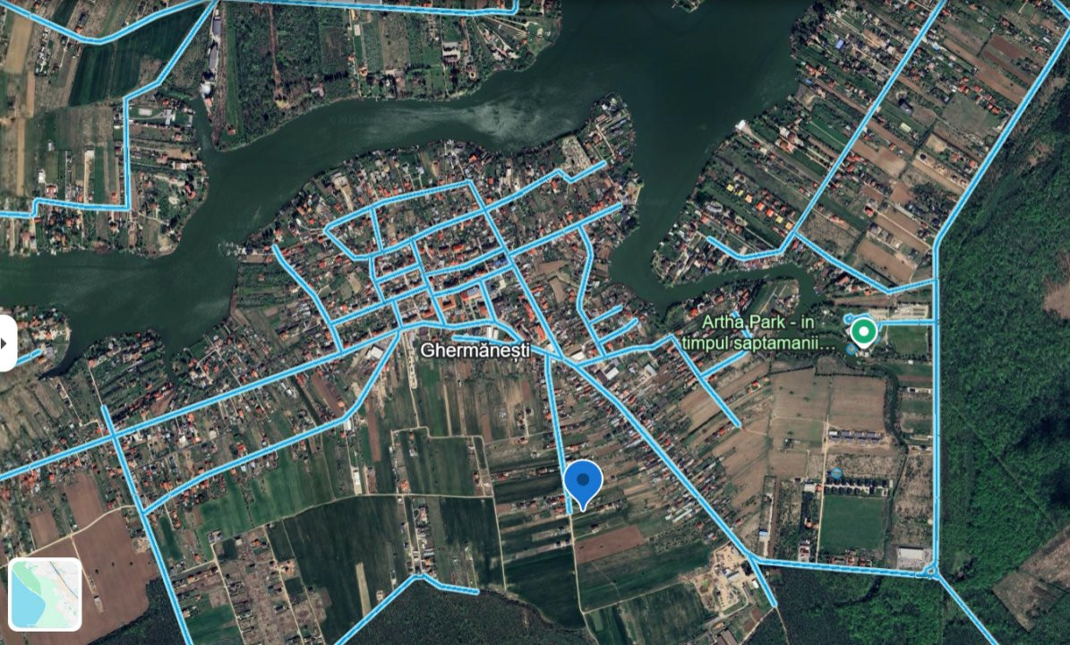 Teren de vanzare Snagov, Ghermanesti pentru casă cu utilități, aproape de padure