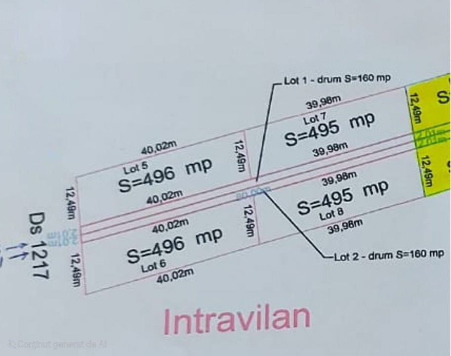 Teren de vanzare Snagov, Ghermanesti pentru casă cu utilități, aproape de padure