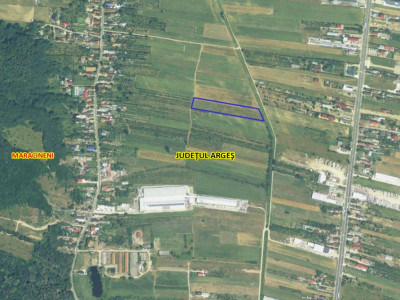 Oportunitate de investitie! Teren intravilan Maracineni 7545 mp 