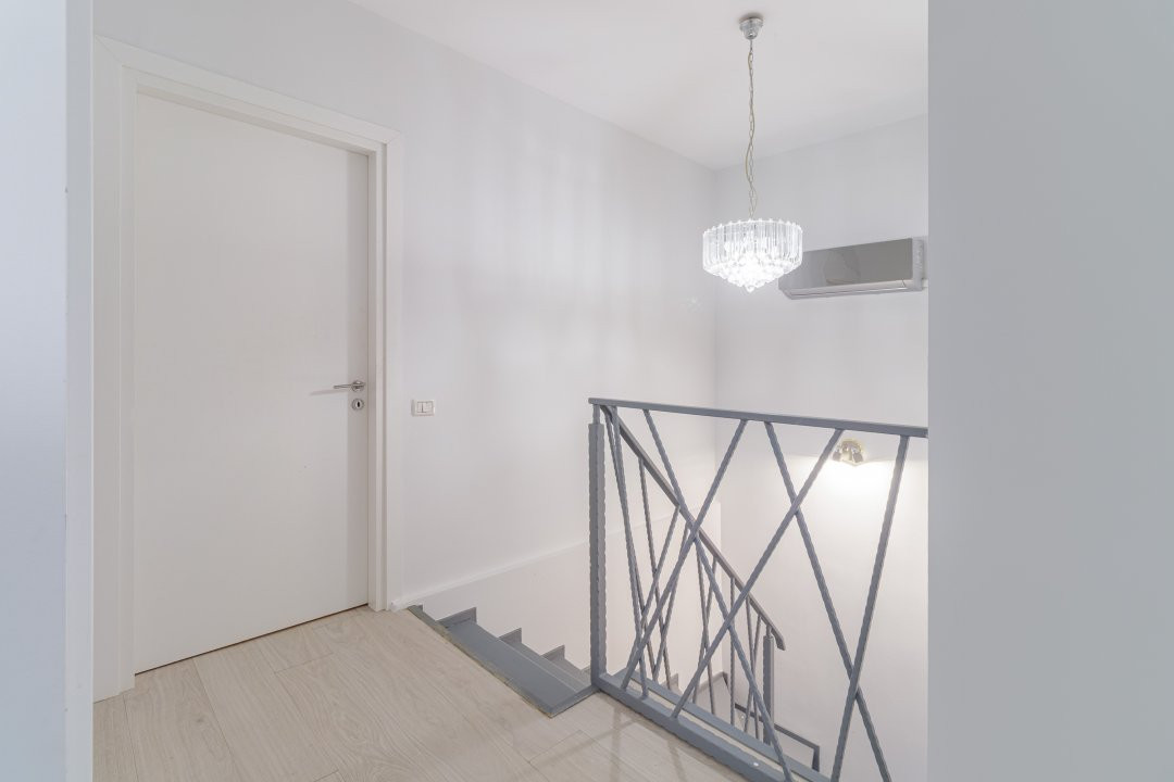 Casă de inchiriat in complex rezidențial securizat, complet mobilată