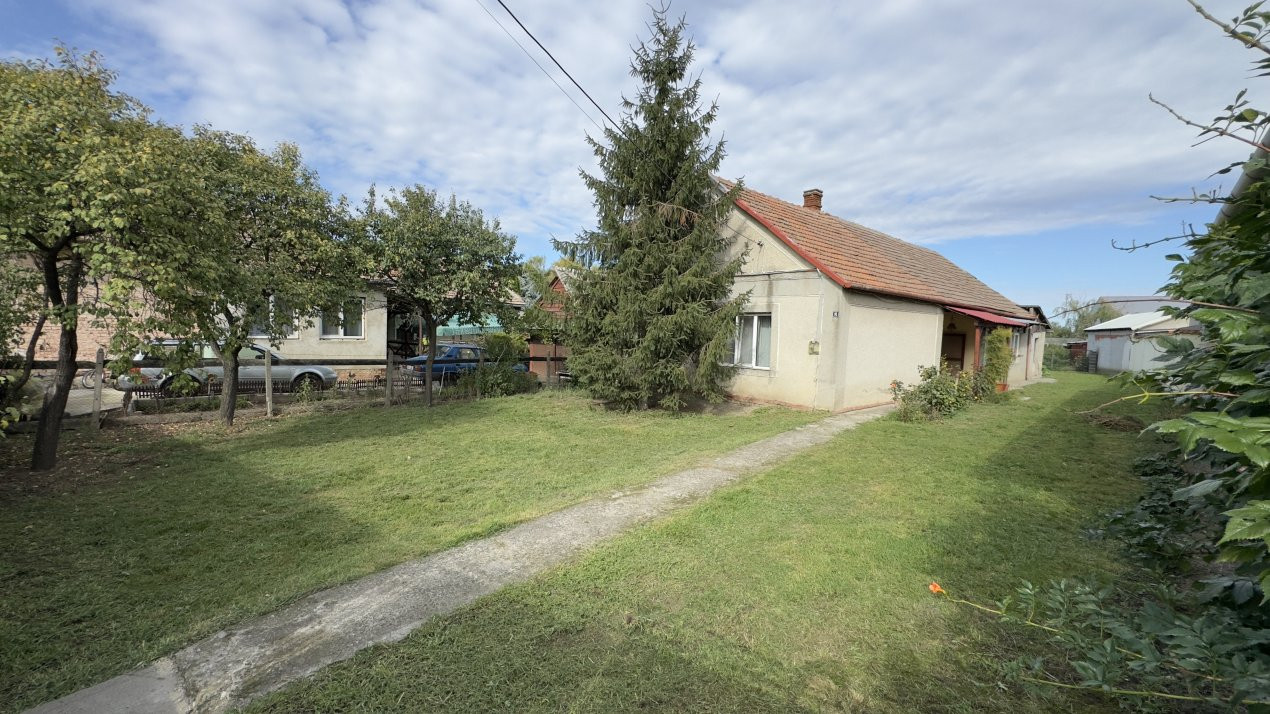 Casă 3 camere, Teren 3.263 mp, Str.Mărășești Nr.16 -Carei-Comision 0% cumpărător