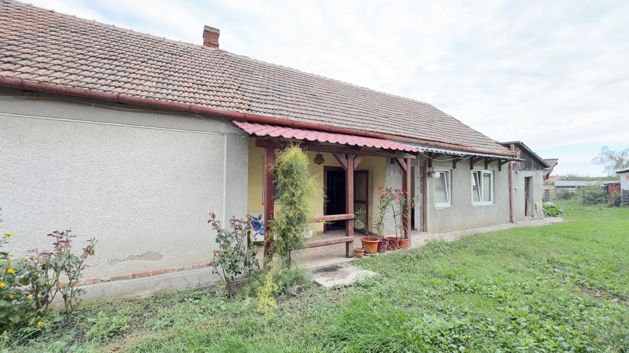 Casă 3 camere, Teren 3.263 mp, Str.Mărășești Nr.16 -Carei-Comision 0% cumpărător
