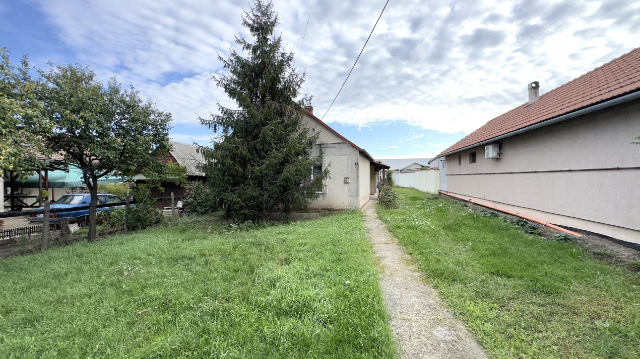 Casă 3 camere, Teren 3.263 mp, Str.Mărășești Nr.16 -Carei-Comision 0% cumpărător