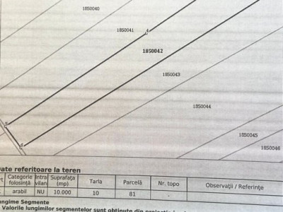 Teren intravilan 1493 mp Pitesti-Strada Pinilor, zonă exclusivistă