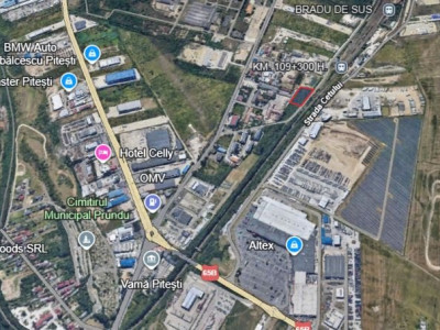 Teren zona Arpechim - Acces A1 si Dex Pitesti Craiova 3424 MP