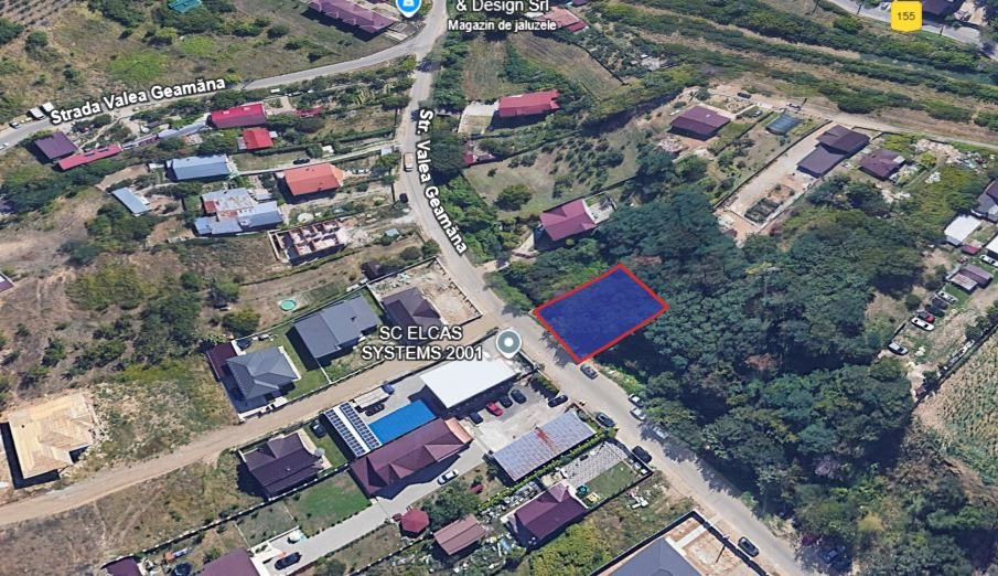 Teren intravilan - 599 MP - Geamana, Pitesti – zona excelenta, toate utilitatile