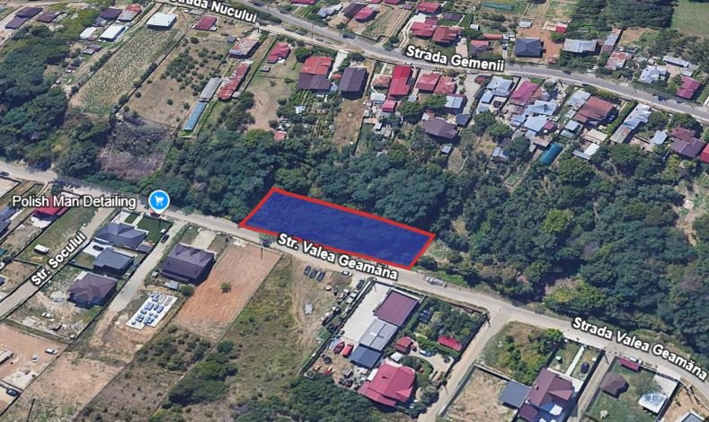 Teren intravilan 1526 MP Geamana, Pitesti – zona excelenta, toate utilitatile