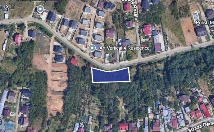Teren intravilan  1299 MP  Geamana, Pitesti – zona excelenta, toate utilitatile