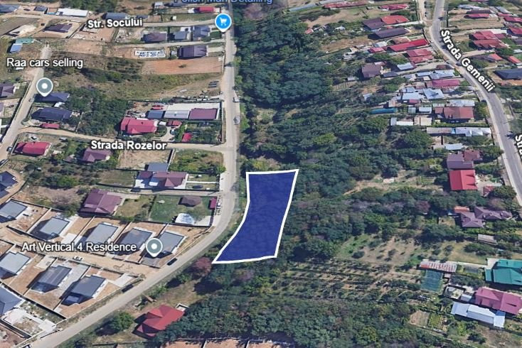 Teren intravilan  1299 MP  Geamana, Pitesti – zona excelenta, toate utilitatile