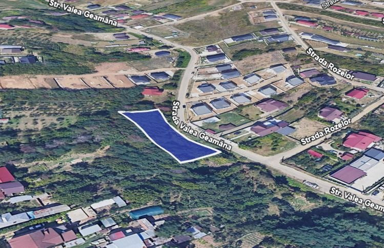Teren intravilan  1299 MP  Geamana, Pitesti – zona excelenta, toate utilitatile