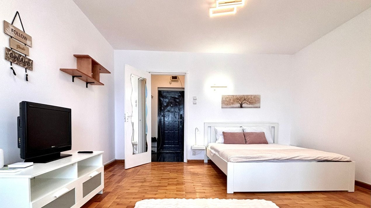 Garsoniera complet mobilata, renovata| Metrou Dristor
