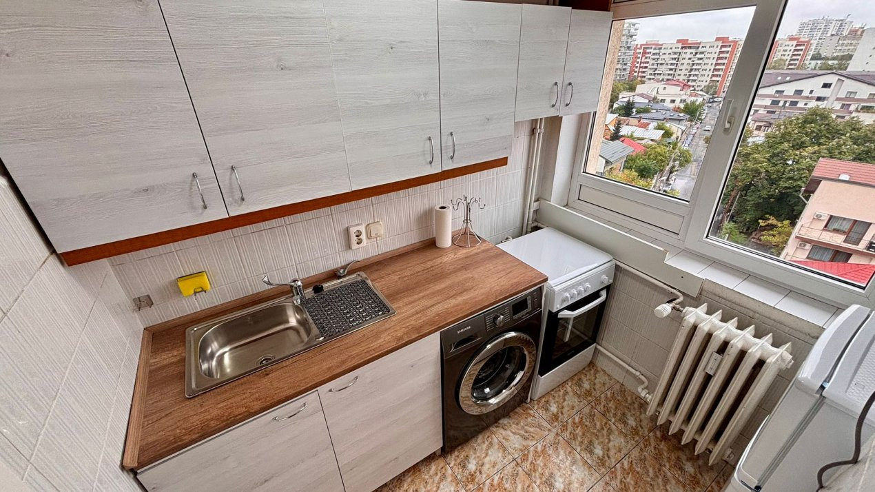 Garsoniera complet mobilata, renovata| Metrou Dristor