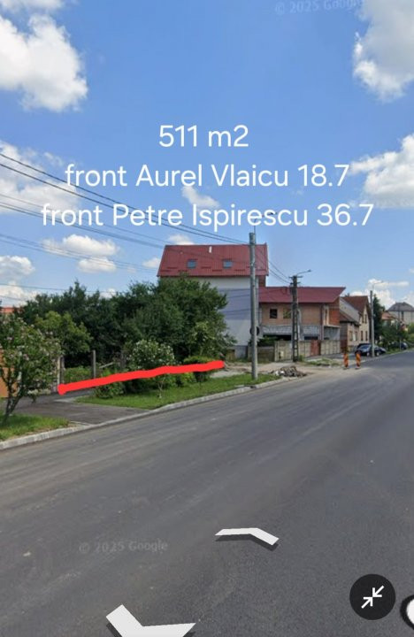 De Vânzare 5 ari teren Aurel Vlaicu