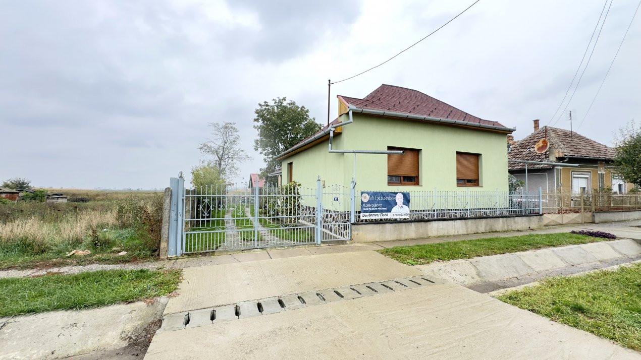 Casă 4 camere, Teren 3.405 mp Loc. Dindeștiu Mic Jud. Satu Mare-Comision 0% 