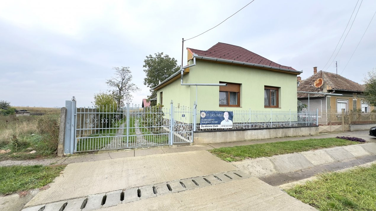 Casă 4 camere, Teren 3.405 mp Loc. Dindeștiu Mic Jud. Satu Mare-Comision 0% 