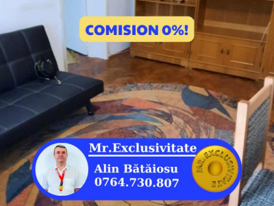 Închiriere apartament 2 camere – central, utilat complet