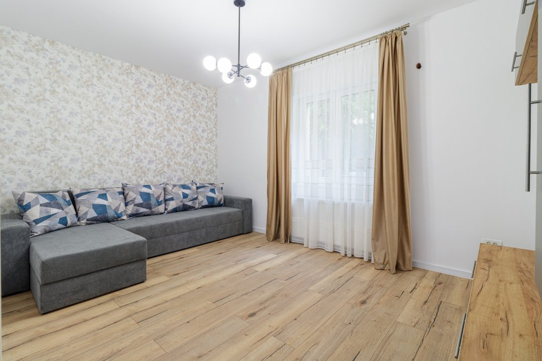 Apartament cochet la vila, Vatra Luminoasa cu centrala si loc de parcare