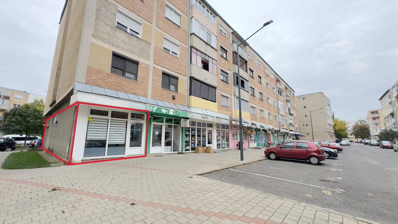 Spațiu Comercial MV1 Zona Ludy - Str. Regele Ferdinand I Nr. 6 Carei