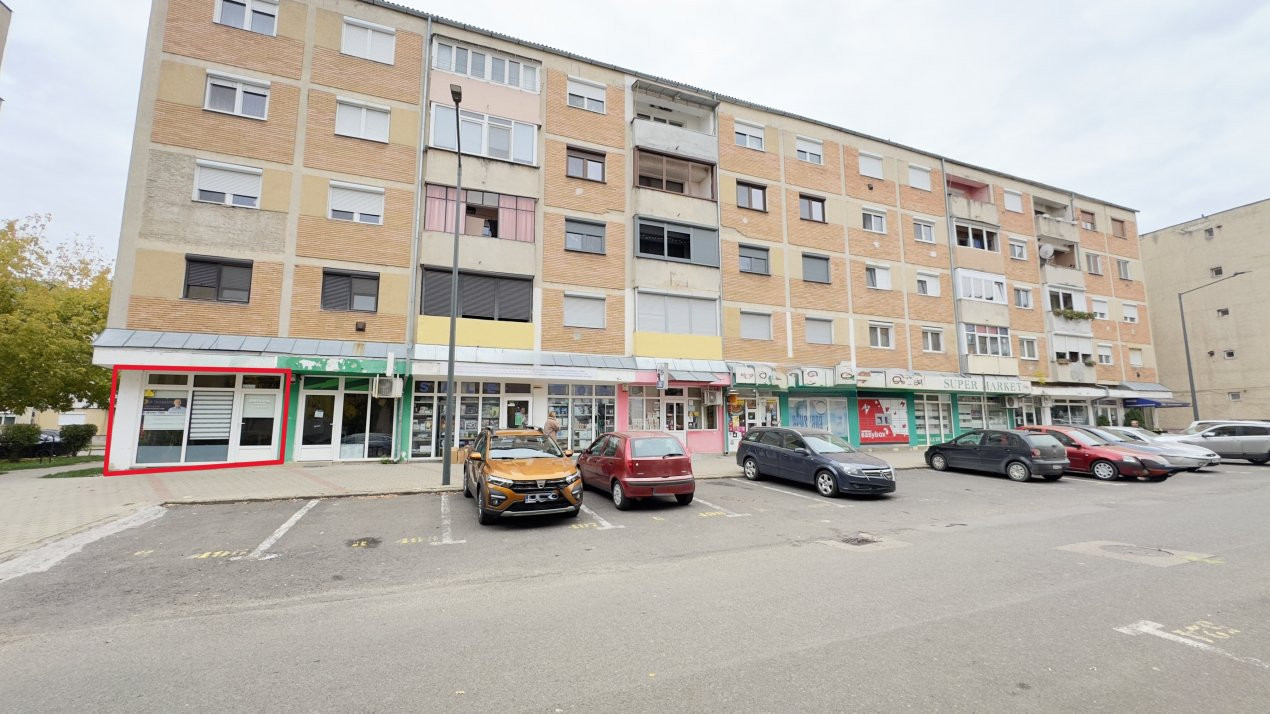 Spațiu Comercial MV1 Zona Ludy - Str. Regele Ferdinand I Nr. 6 Carei