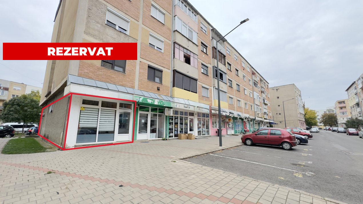 Spațiu Comercial MV1 Zona Ludy - Str. Regele Ferdinand I Nr. 6 Carei