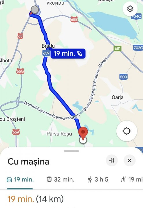 Casă Suseni-Cersani construcție solidă, teren 578 mp, zona superba