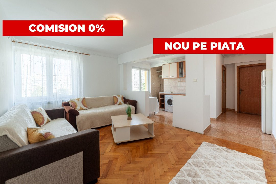 Apartament ultracentral, priveliste superba, 3 camere, 2 balcoane
