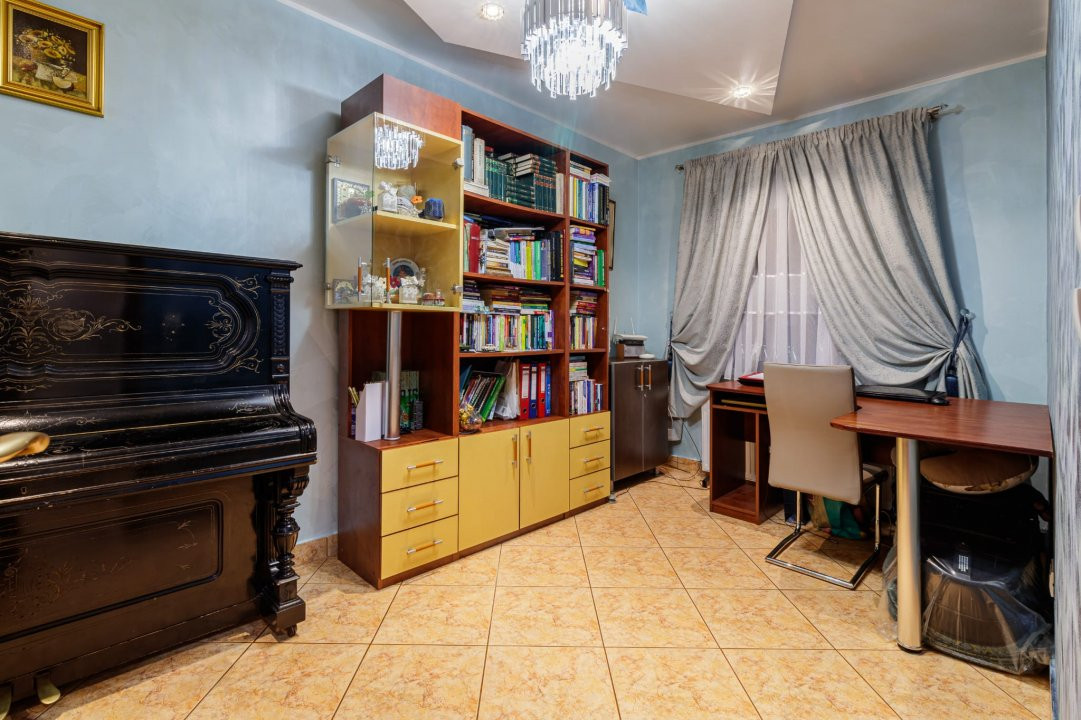 Vilă individuală cu piscină, garaj dublu • teren 766 mp • Popești-Leordeni