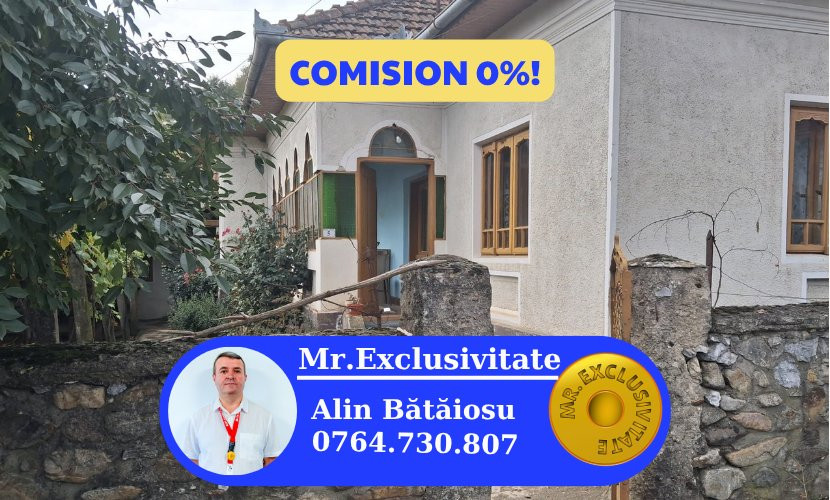 Casă tradițională cu teren generos – Borosteni, Peștișani, jud. Gorj