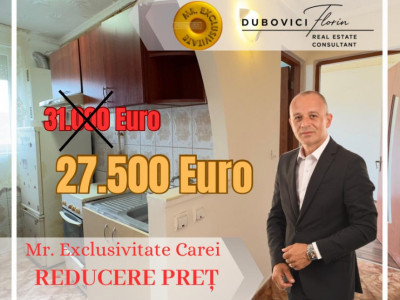 Apartament 2 camere Etaj III Carei - Eliberării Nr.8 - Comision 0% cumpărător