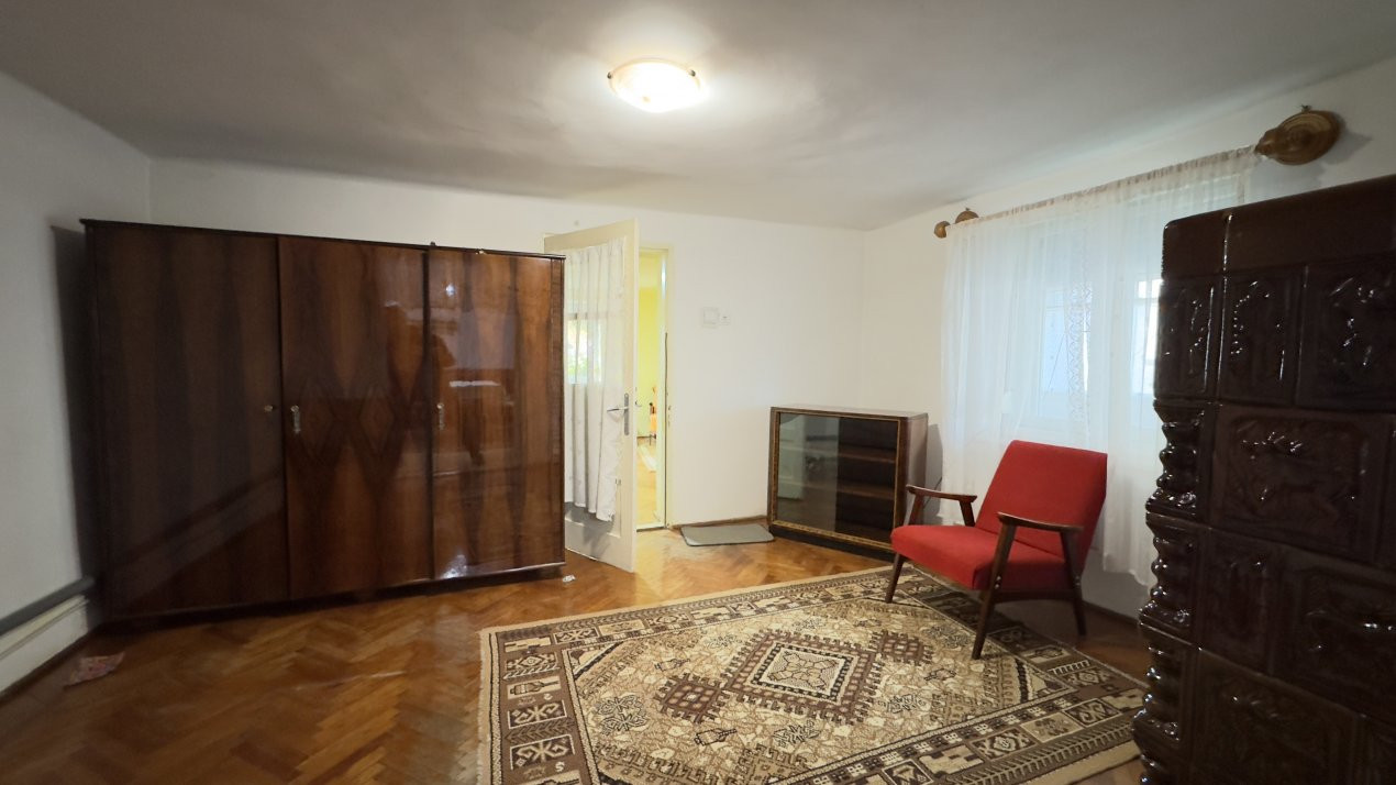 Casă 3 camere, Teren 518 mp Str. Florilor nr.5, Carei -Comision 0% cumpărător