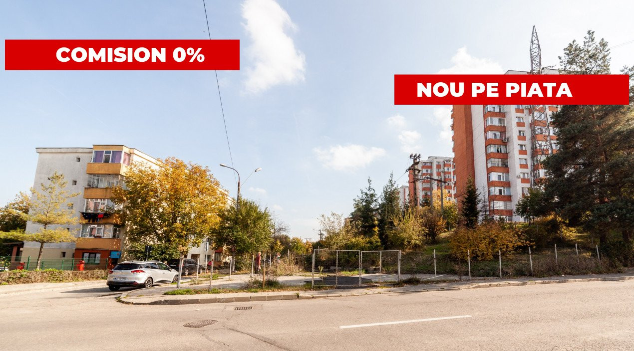 Teren stradal pe colț - Ideal afacere - front stradal mare
