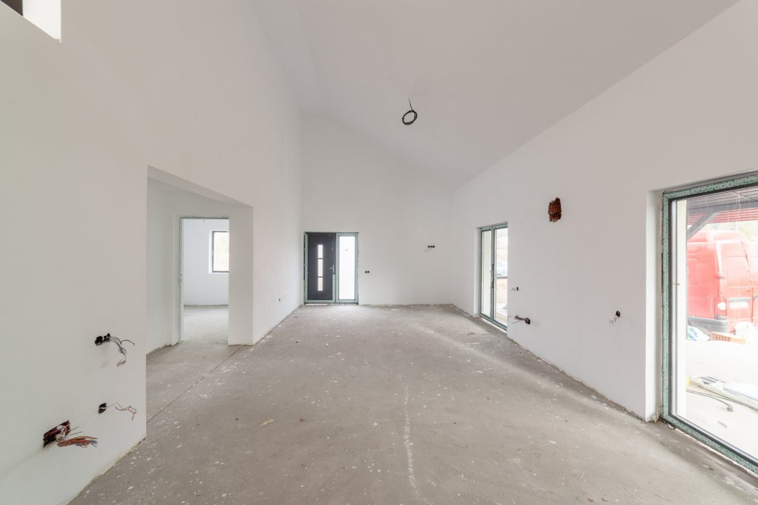 Casa noua P+M, cu teren de 500 mp, in Draganu, AG