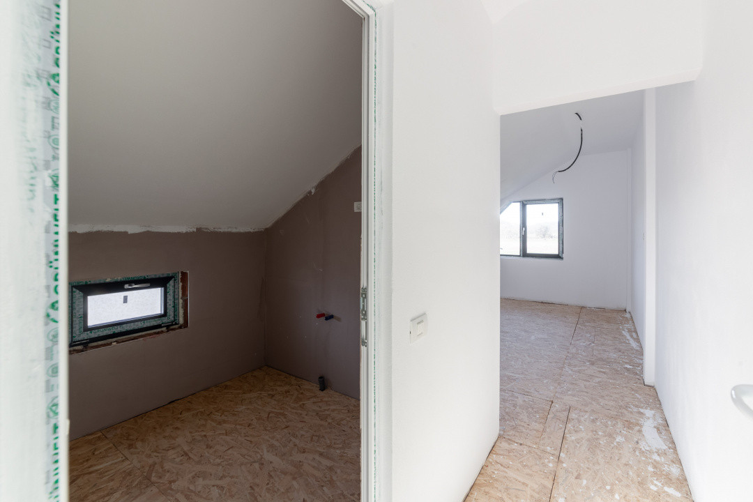 Casa noua P+M, cu teren de 500 mp, in Draganu, AG