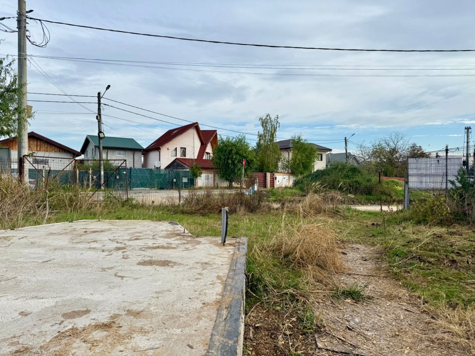 Teren pentru dezvoltare proiect imobiliar Domnesti-Centru