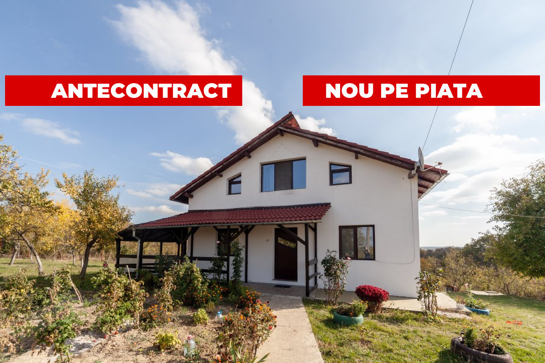 0% COMISION!! CASA PARTER + MANSARDA+ 2788 mp teren -RACHITELE DE JOS - COCU 