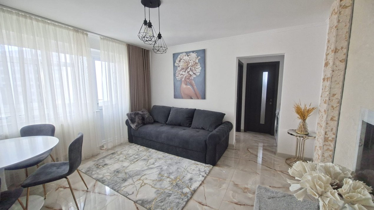 Apartament mobilat - utilat modern, etaj intermediar, Ramada