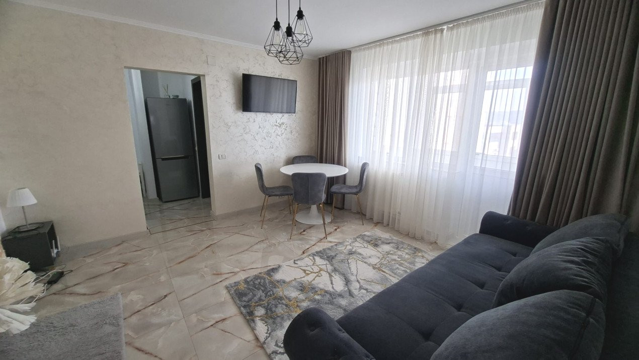 Apartament mobilat - utilat modern, etaj intermediar, Ramada