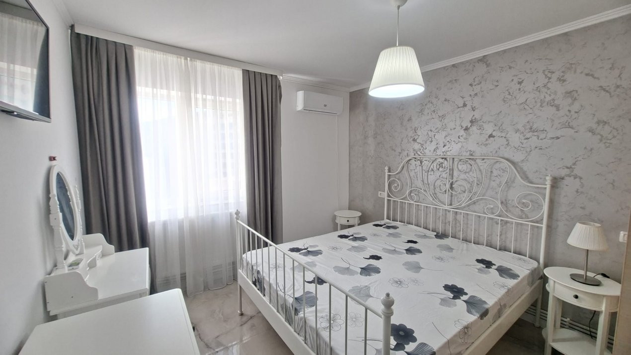 Apartament mobilat - utilat modern, etaj intermediar, Ramada