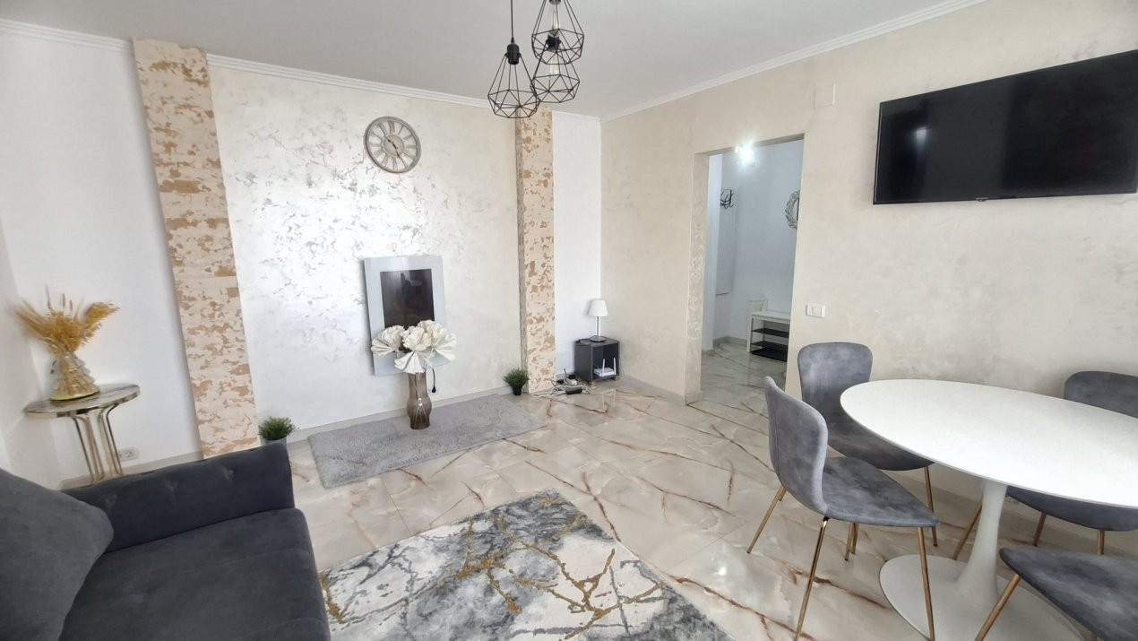 Apartament mobilat - utilat modern, etaj intermediar, Ramada