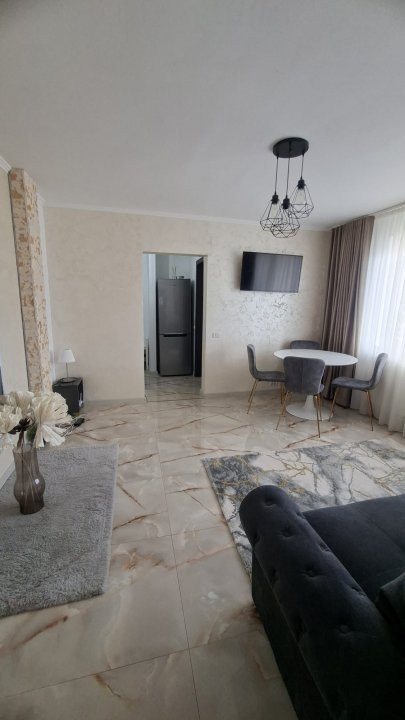 Apartament mobilat - utilat modern, etaj intermediar, Ramada