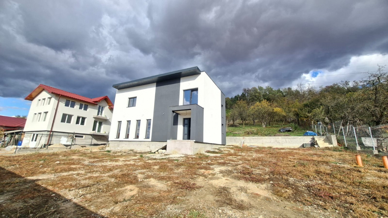 Casă nouă P+1E – Băiculești, Zigoneni, Argeș