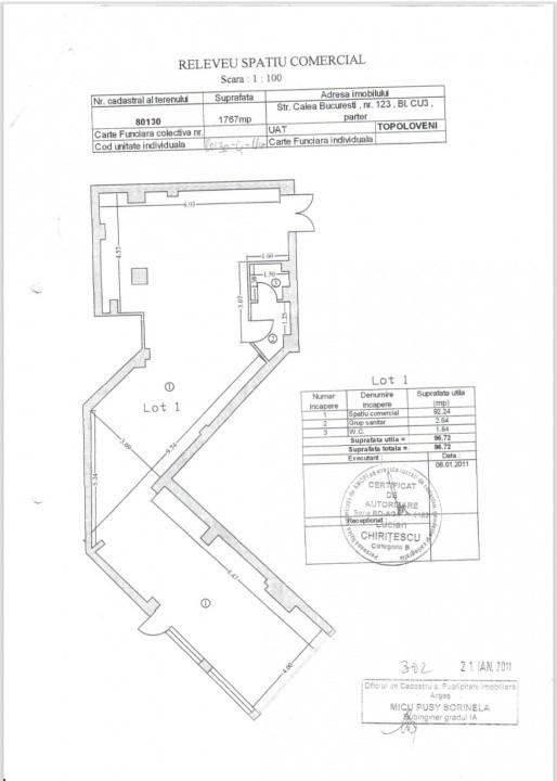 Inchiriere Spatiu Comercial stradal-Ultracentral-Topoloveni