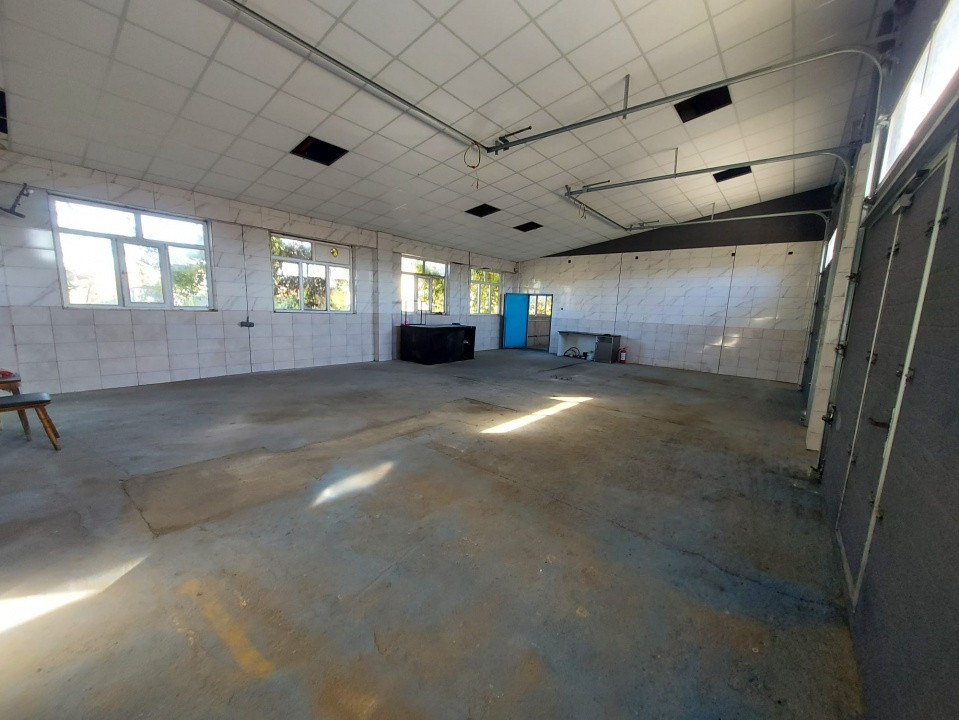 De închiriat: Hale si locuință pe 3 000 mp/ Bascov - Argeș