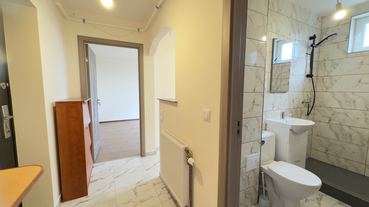 Apartament decomandat 2 camere Etaj IV Carei - Eliberării Nr.8 - Renovat 2025